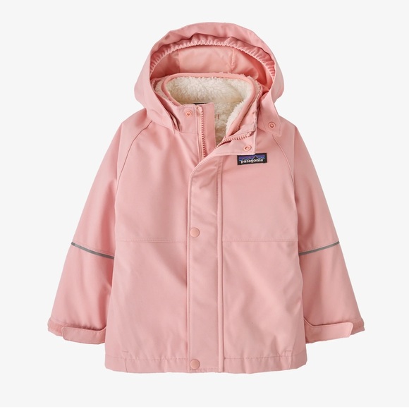 Patagonia All Seasons 3 In One Pink Coat Size 3T - Picture 14 of 14